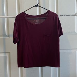 🎉3 for $20 soft & sexy cropped short sleeve shirt